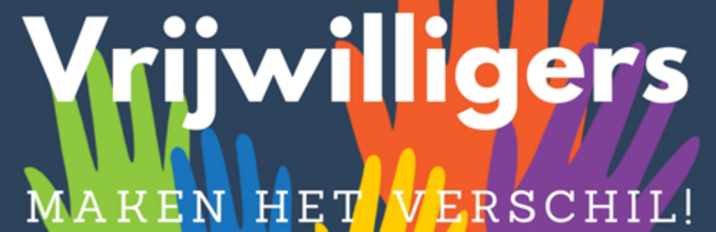 Pay it foward vrijwilliger handen